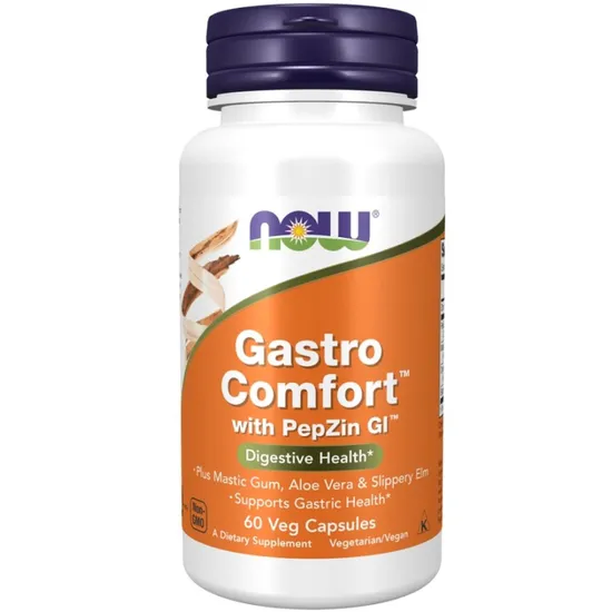 NOW Foods Gastro Comfort With PepZin GI Capsules