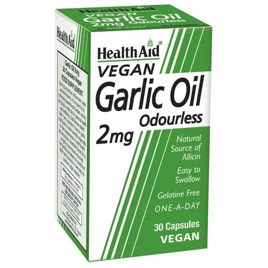 Health Aid Garlic 2mg Capsules