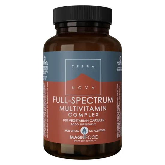 Terranova Full-Spectrum Multivitamin Complex Vegicaps 100 Vegicaps