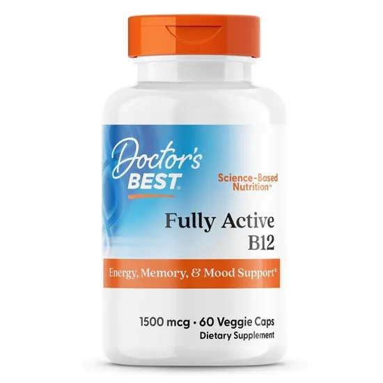 Doctor's Best Fully Active B12 1500mcg Vegicaps