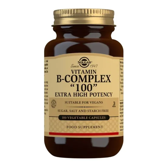 Solgar Formula Vitamin B-Complex "100" Vegicaps