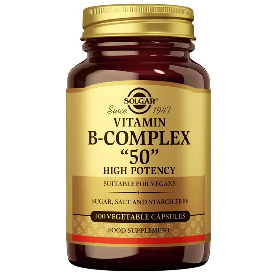 Solgar Formula Vitamin B-Complex "50" Vegicaps