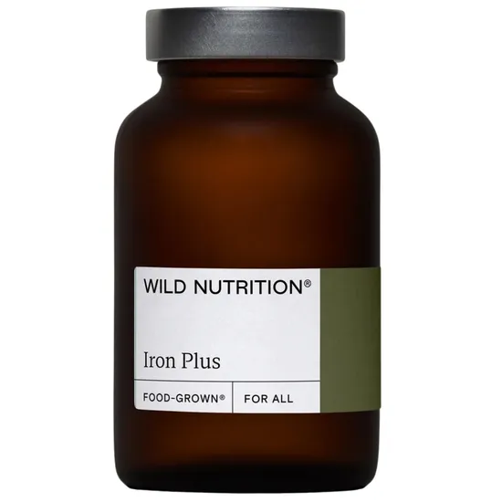 Wild Nutrition Food-Grown Iron Plus Vegicaps