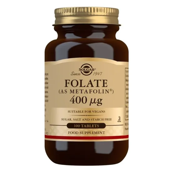Solgar Folate 400ug Tablets