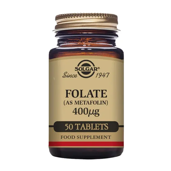 Solgar Folate 400ug Tablets