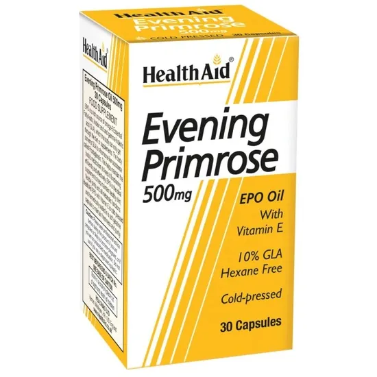 Health Aid Evening Primrose Oil 500mg Capsules