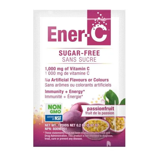 Ener-Life Ener-C Passion Fruit Sugar Free Sachets