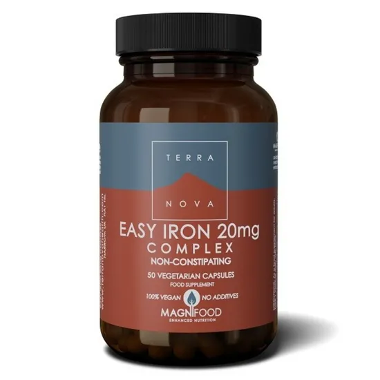 Terranova Easy Iron 20mg Complex Vegicaps