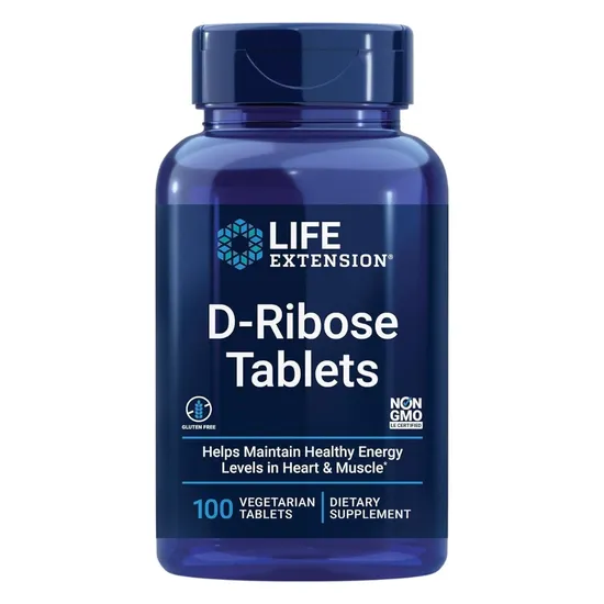 Life Extension D-Ribose Vegetarian Tablets