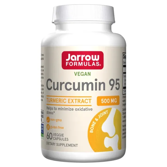 Jarrow Formulas Curcumin 95 500mg Vegicaps