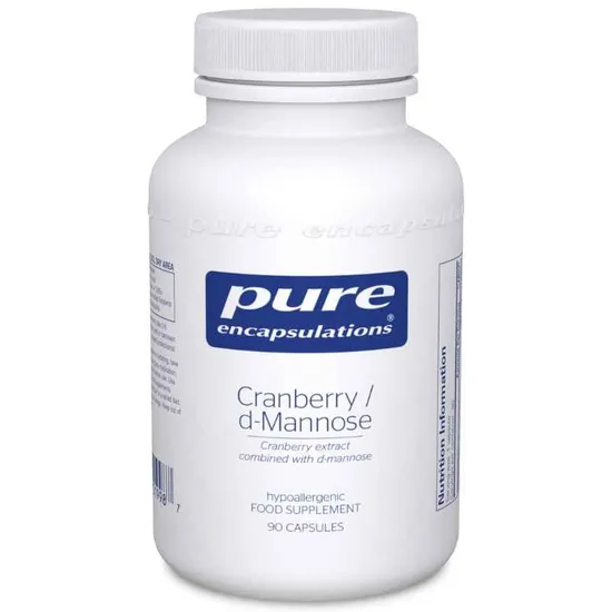 Pure Encapsulations Cranberry & d-Mannose Capsules