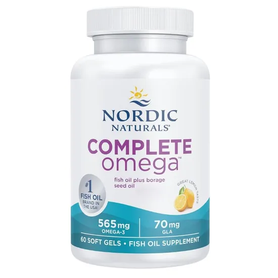 Nordic Naturals Complete Omega 565mg Lemon Softgels