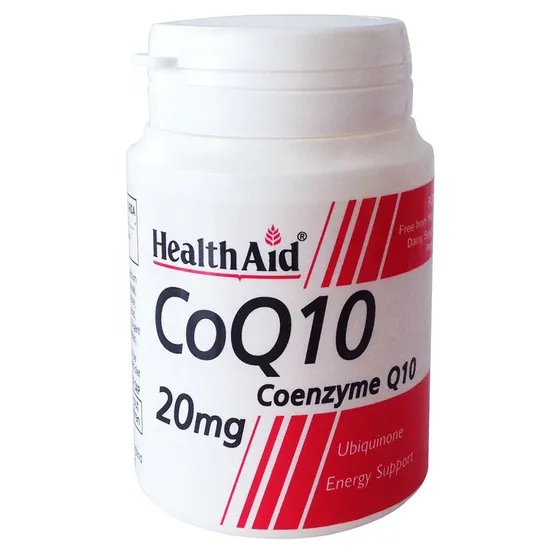 Health Aid CoQ-10 20mg Tablets