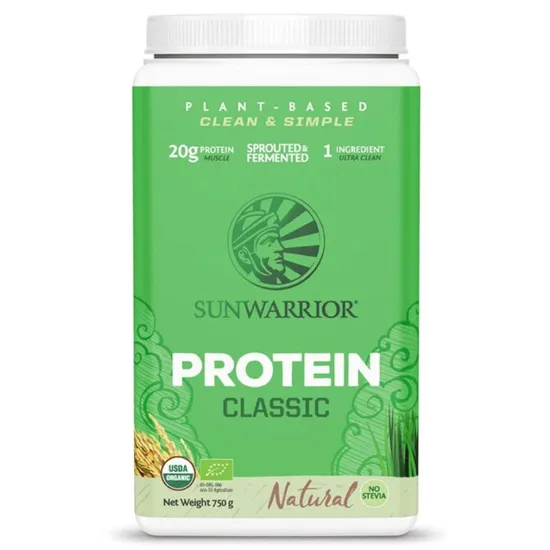 Sunwarrior Classic Organic Protein Unflavoured 750G