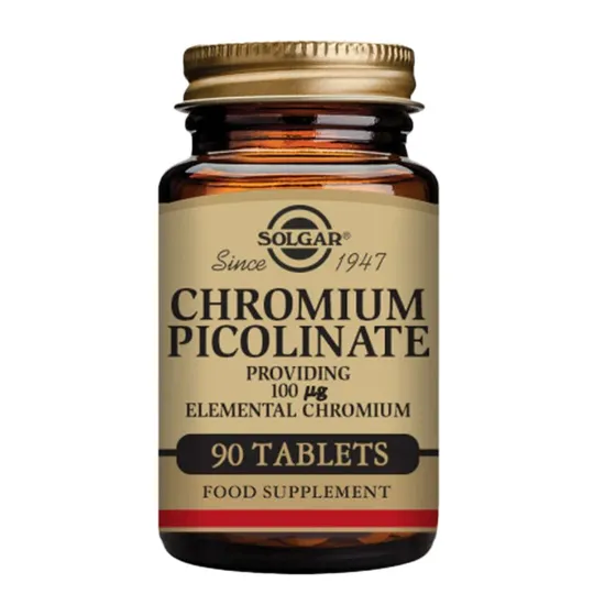 Solgar Chromium Picolinate 100ug Tablets