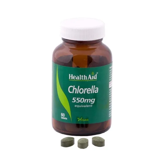 Health Aid Chlorella 550mg Tablets