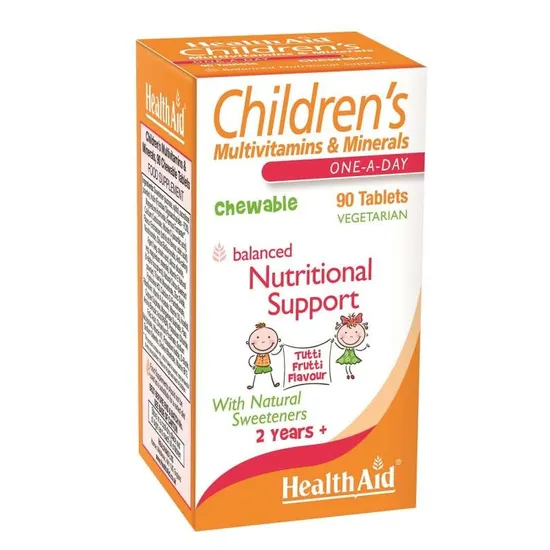 Health Aid Children's Multivitamin Chewable Tablets 90 Tablets