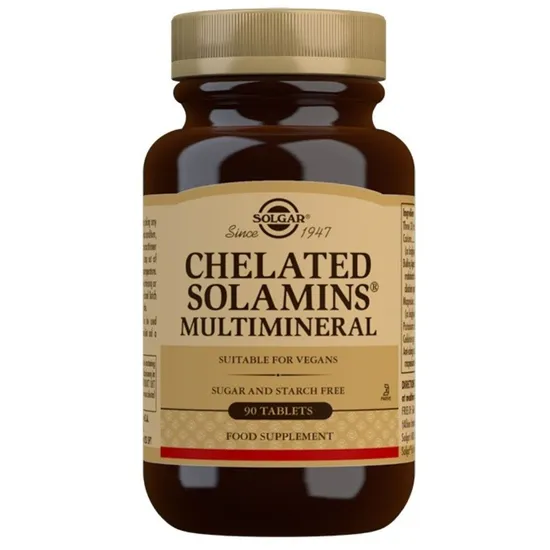 Solgar Chelated Solamins Multi Mineral Tablets