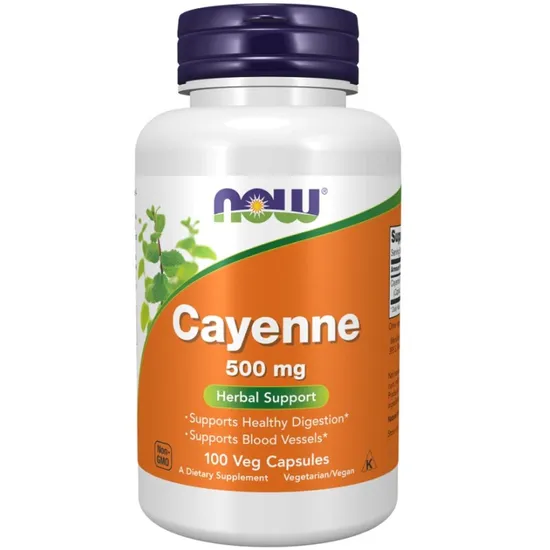 NOW Foods Cayenne 500mg Capsules