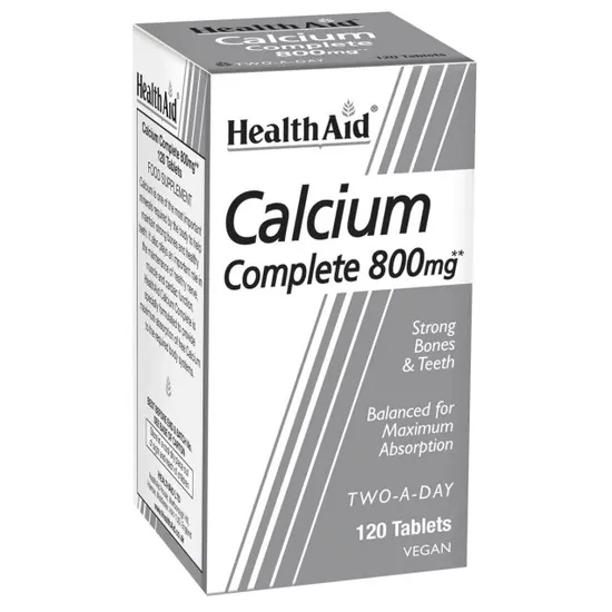 Health Aid Calcium Complete 800mg Tablets