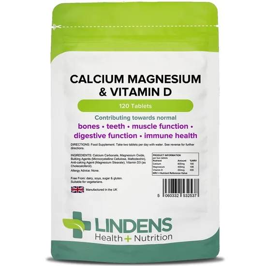 Lindens Cal-Mag-Vit-D Osteo Formula Tablets