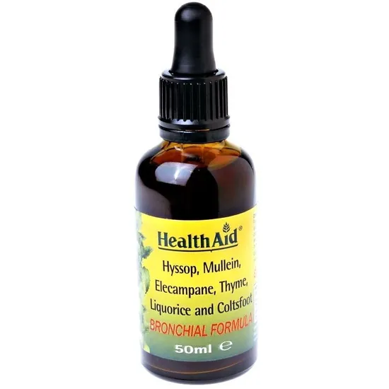 Health Aid Bronchial Formula Hyssop, Liquorice, Coltsfoot Liquid