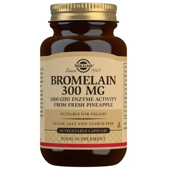 Solgar Bromelain 300mg Capsules