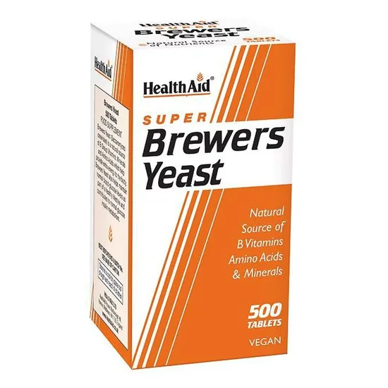 Health Aid Brewers Yeast Tablets 500 Tablets