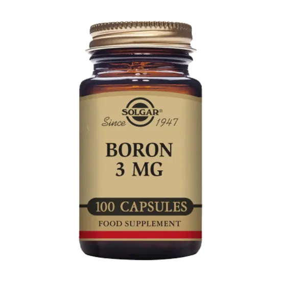 Solgar Boron 3mg Capsules