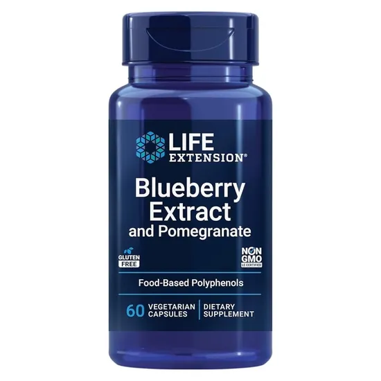 Life Extension Blueberry Extract With Pomegranate Vegicaps