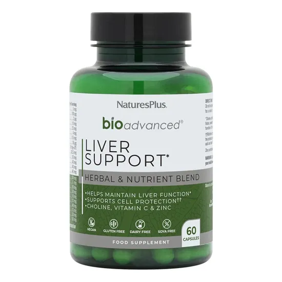 Nature's Plus Bioadvanced Liver Support Capsules
