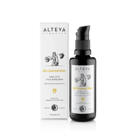 Alteya Organics Bio Damascena Rose Otto Sunscreen SPF 25