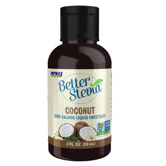 NOW Foods Better Stevia Liquid Coconut