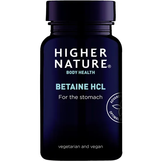 Higher Nature Betaine HCl Capsules