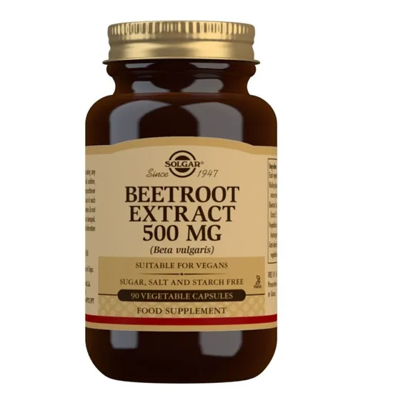 Solgar Beetroot Extract 500mg Vegicaps