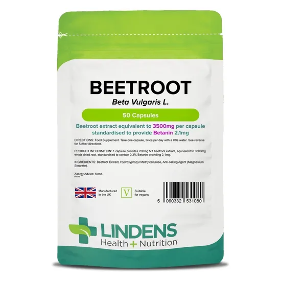 Lindens Beetroot 3500mg Capsules