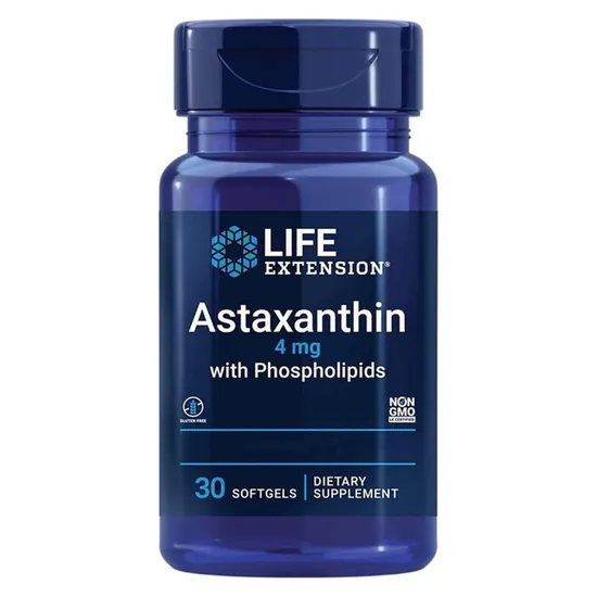 Life Extension Astaxanthin With Phospholipids 4mg Softgels
