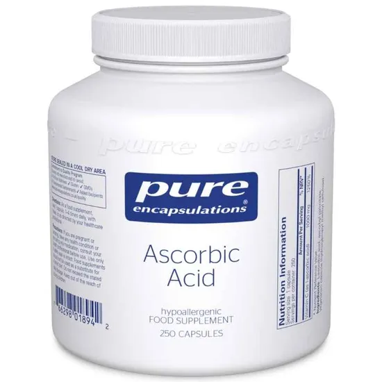 Pure Encapsulations Ascorbic Acid Capsules