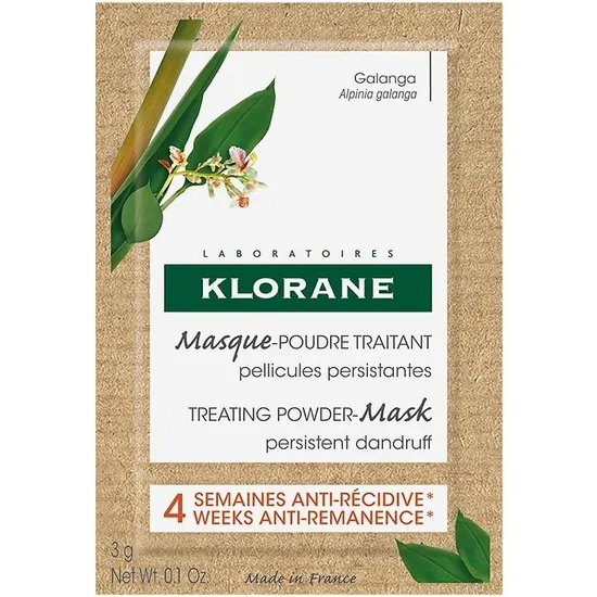 Klorane Anti-Dandruff Galangal Powder Mask Sachets