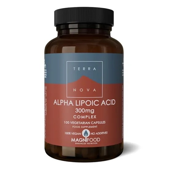 Terranova Alpha-Lipoic Acid 300Mg Complex 100 Vegicaps