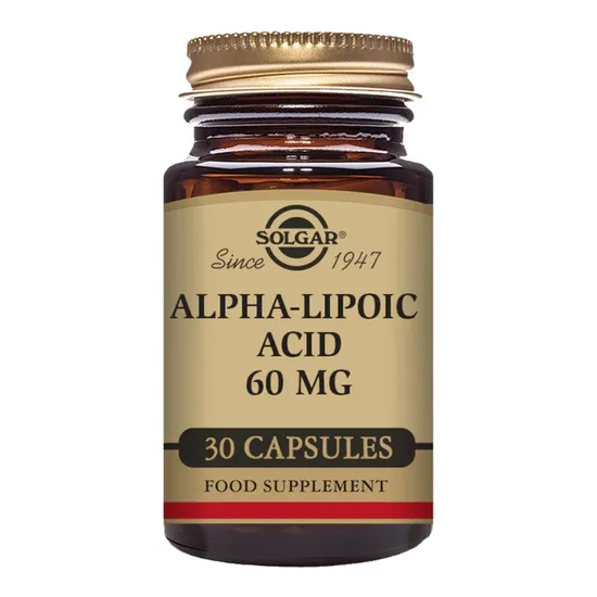 Solgar Alpha Lipoic Acid 60mg Vegicaps