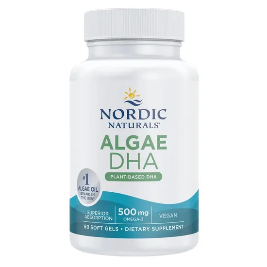 Nordic Naturals Algae DHA 500mg Softgels
