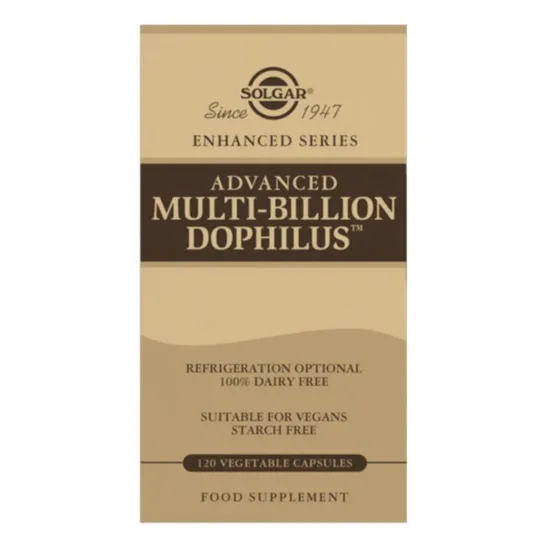 Solgar Advanced Multi-Billion Dophilus Vegicaps 120 Vegicaps