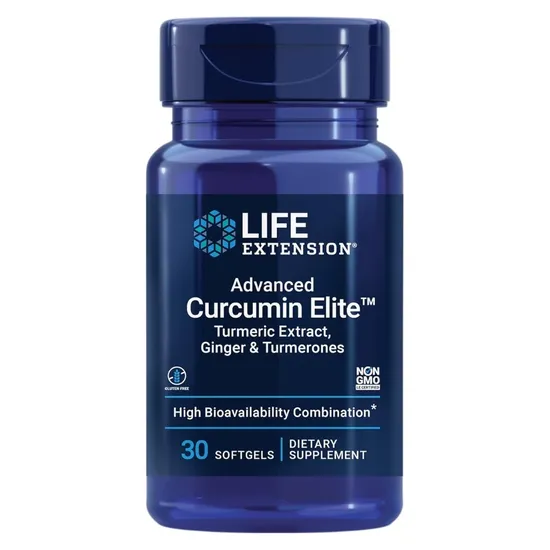 Life Extension Advanced Curcumin Elite Turmeric Extract Ginger & Turmerones Softgels