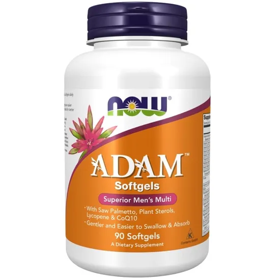 NOW Foods ADAM Multi-Vitamin For Men Softgels