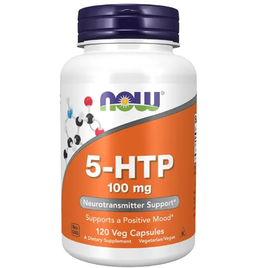 NOW Foods 5-HTP 100mg Capsules