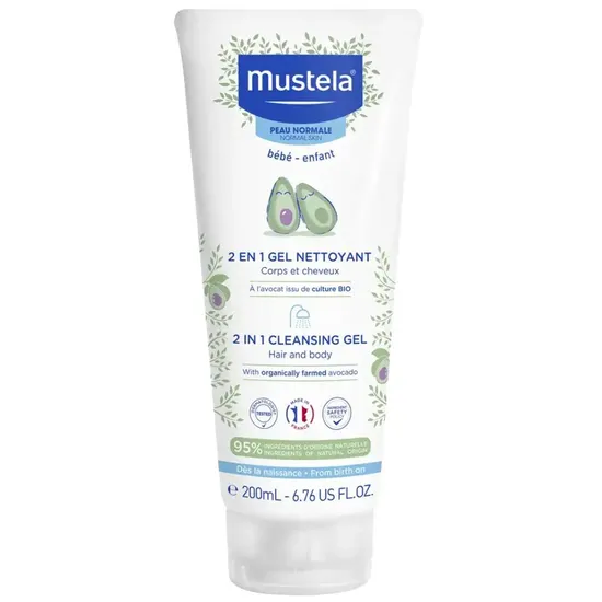 Mustela 2 In 1 Cleansing Gel