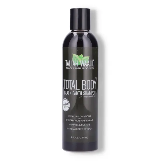 Taliah Waajid Total Body Natural Black Earth Shampoo