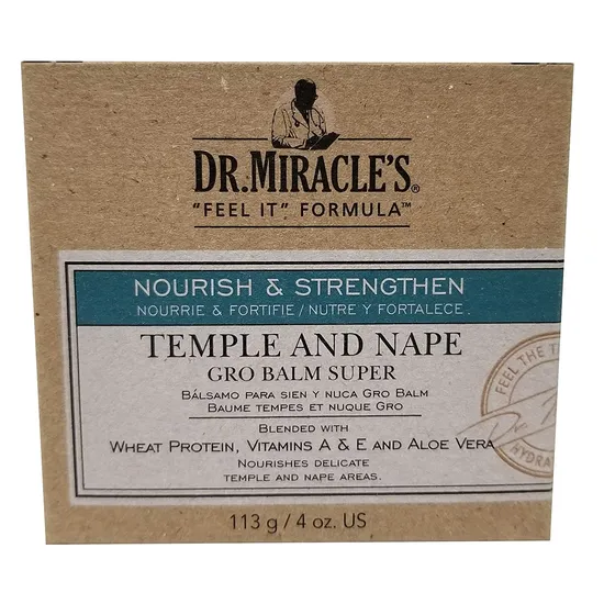 Dr. Miracle's Temple & Nape Gro Balm Super