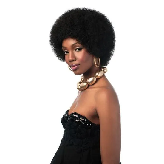 Sleek Hair Synthetic Wig Big Afro